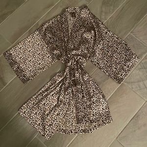Victoria’s Secret Leopard Robe